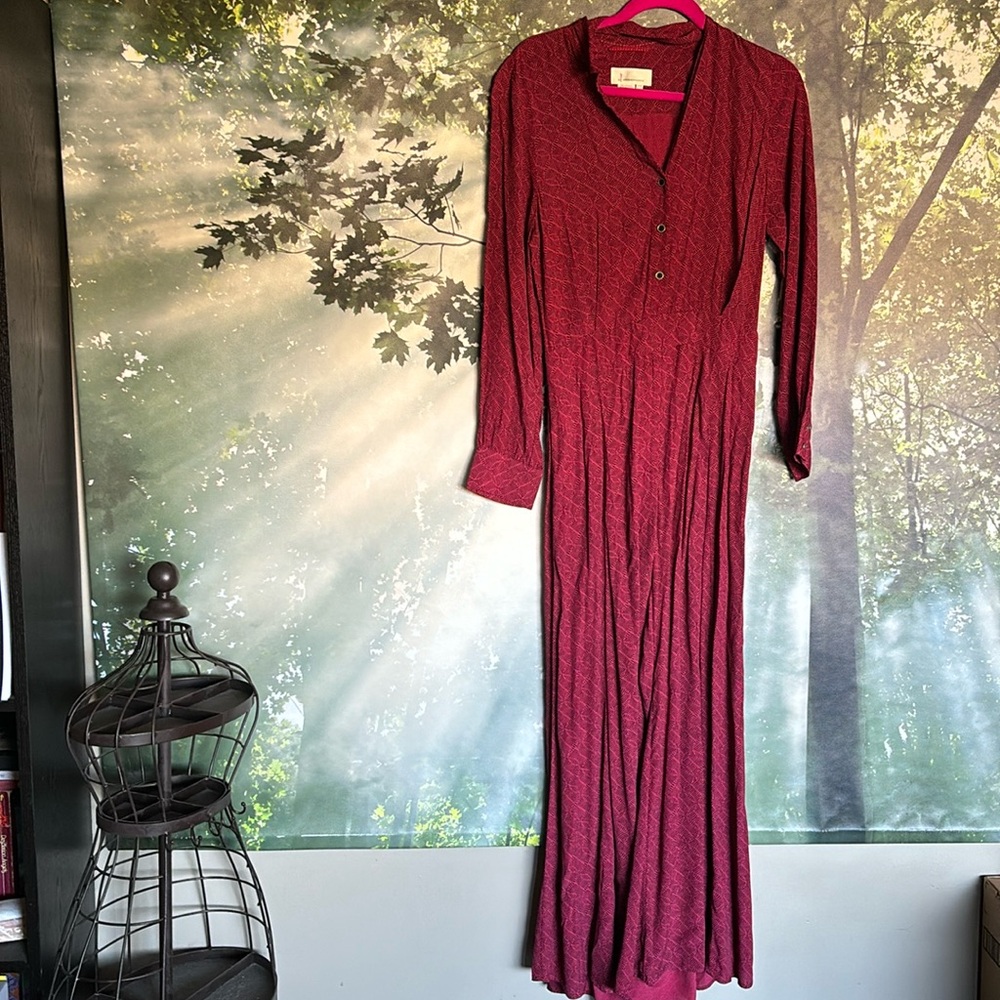 Anthropologie Loveland Wide-Leg Jumpsuit, size 6